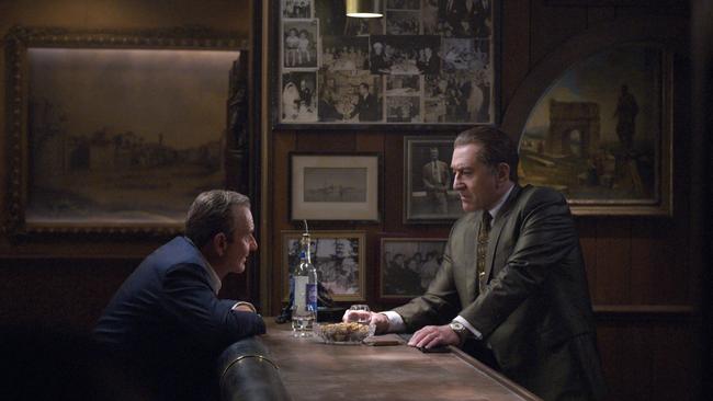 Joe Pesci and Robert De Niro in The Irishman.