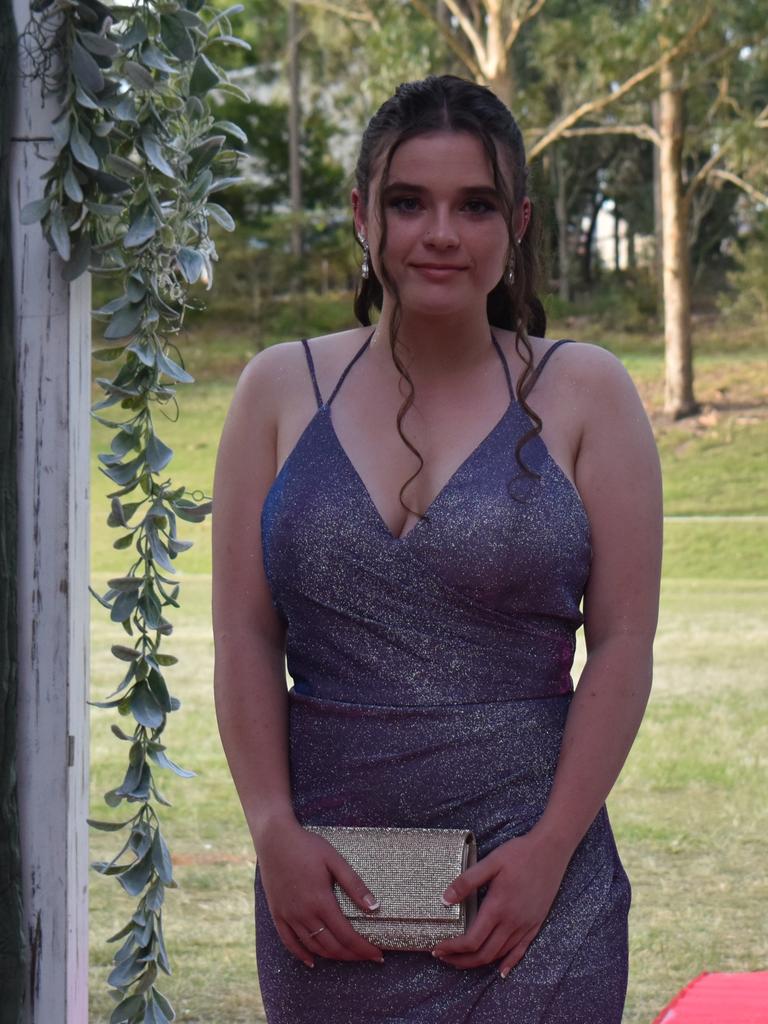 Lucy Hunter at the Gympie State High School Formal 2022.