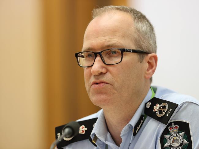 AFP Deputy Commissioner Ian McCartney has signalled plans to retire. Picture: NCA NewsWire/Gary Ramage