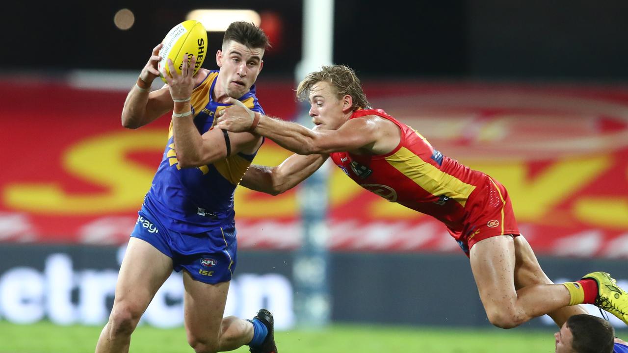 West Coast has laughed off claims that Elliot Yeo is on the trade table. Picture: Chris Hyde/Getty Images