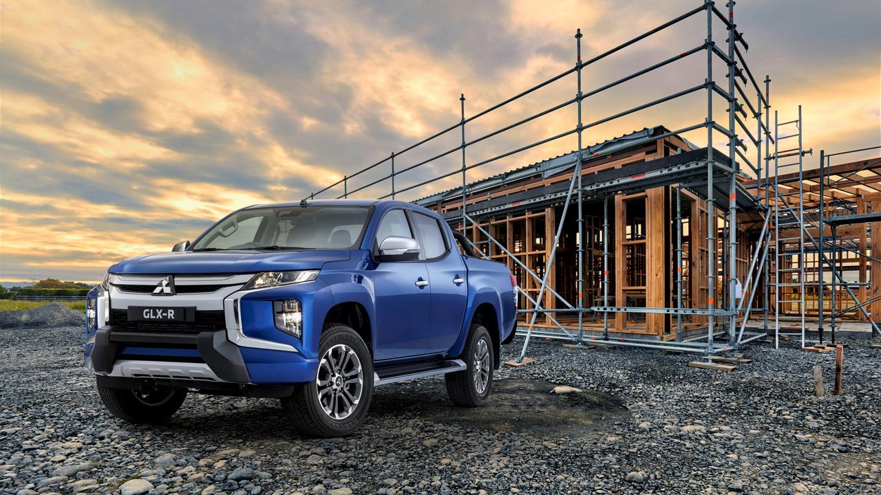 Mitsubishi Triton GLX-R adds plenty of chrome.