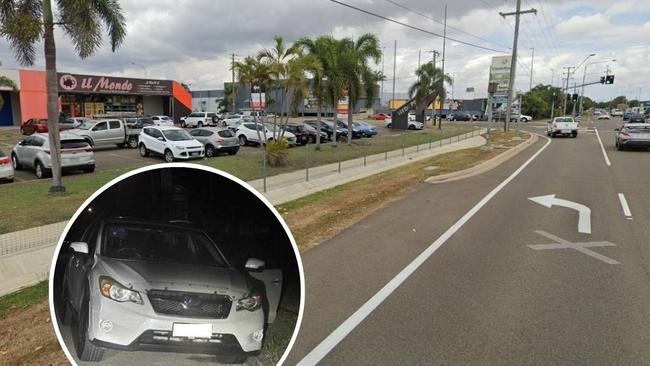 A woman was attacked and her car stolen from a carpark near the intersection of Kings Rd and Woolcock St, Hyde Park. Pictures: Supplied.