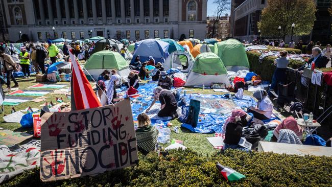 Pro-Palestine demonstrations at US universities intensify | Sky News ...