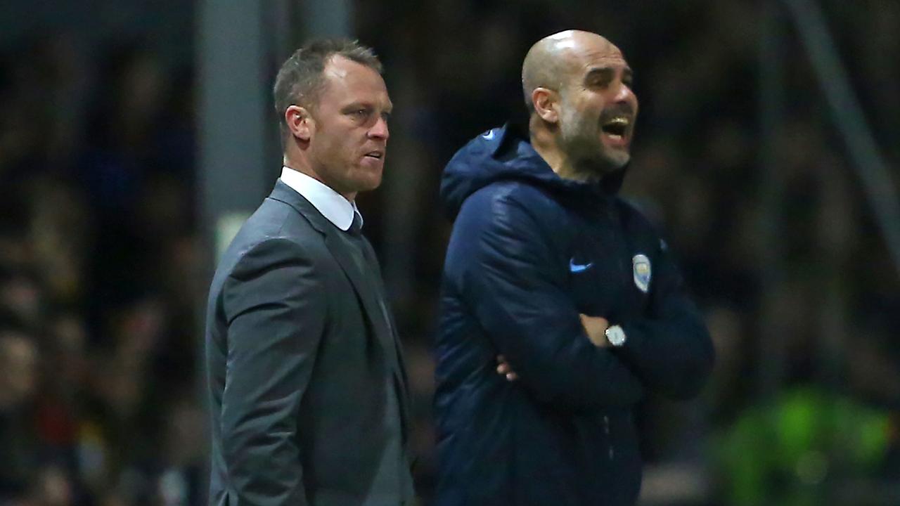 Michael Flynn was in awe of Manchester City manager Pep Guardiola.