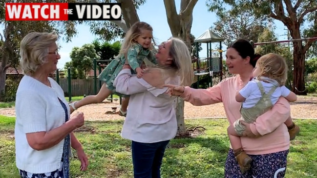 Victorian families reunite after being separated through lockdown