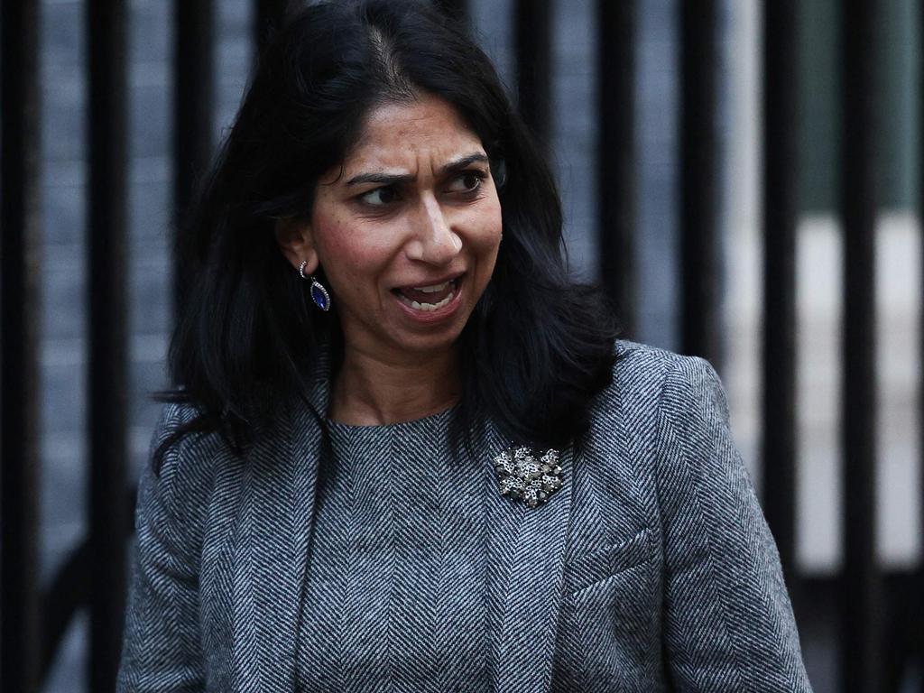 Britain's Home Secretary Suella Braverman is out. Picture: AFP