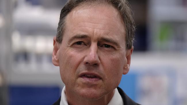 Greg Hunt points finger on boosters