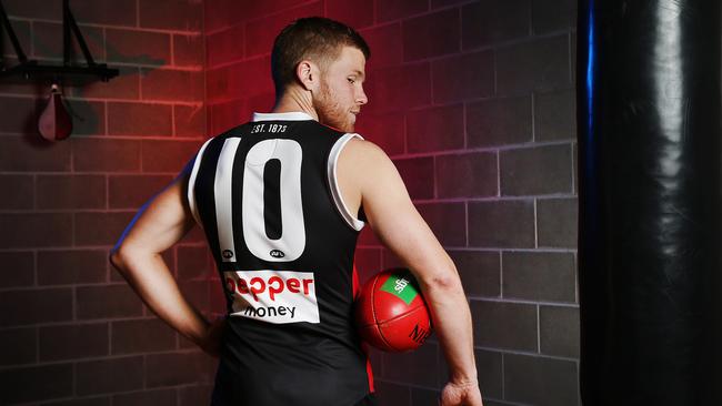 Dan Hannebery will wear No.10 at St Kilda. Picture: Getty Images