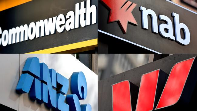 Australia’s major banks are only offering rates at 2.19 per cent, while smaller lenders have fallen below 2 per cent. Picture: Joel Carrett/AAP