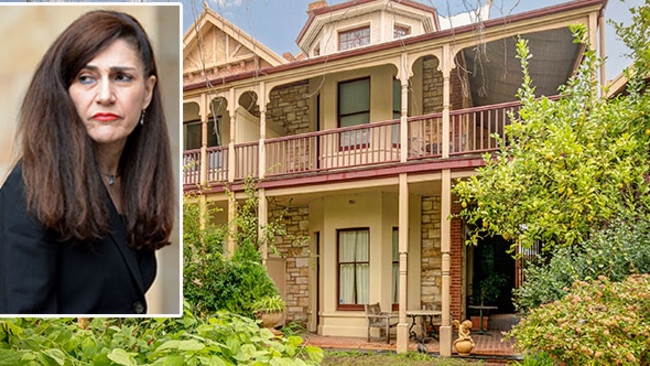 Dr. Helen Marmanidis with her North Adelaide mansion.