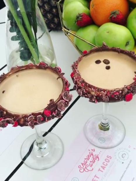 Scroll down to see where you can get these Jaffa Espresso Martinis!