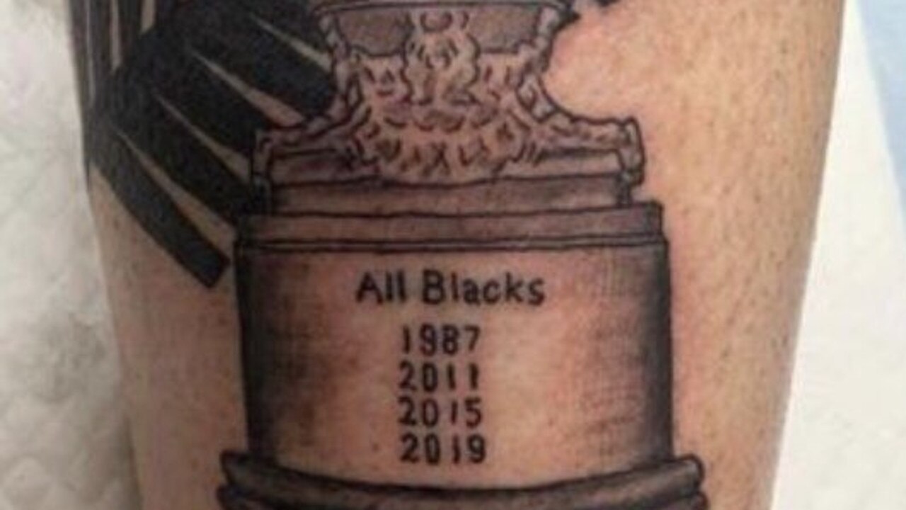 This tattoo hasn't aged well.