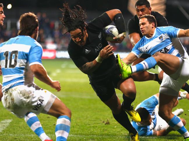 Nonu worked hard to develop his game and became the complete centre. Picture: Getty Images