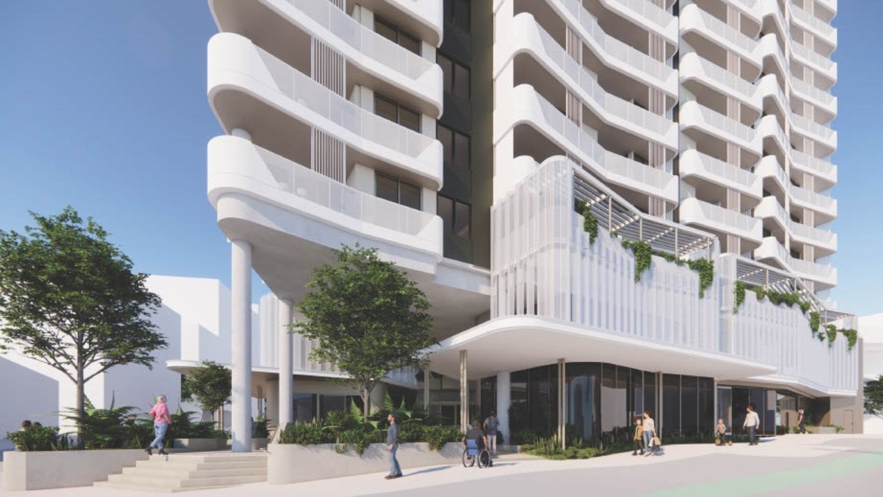 The project slated for Nerang Street, in Southport, is one of 220 developer applications attracted by a State Government fund aimed at stimulating affordable homes.