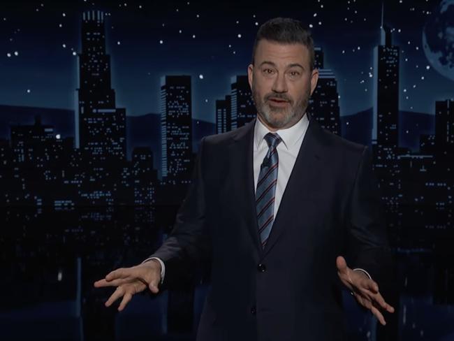 Jimmy Kimmel joked that he believed he was on Trump's list of enemies.