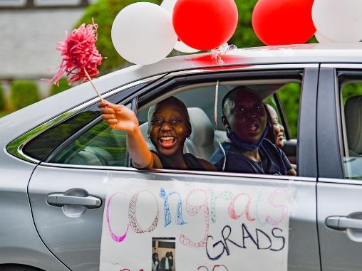 High school graduates of 2020 are being celebrated in unique ways in the US. Picture: EDL Photography