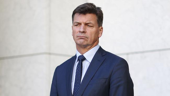 Angus Taylor says Australia must embrace a practical net zero plan to avoid ‘destroying some of our greatest economic strengths’. Picture: Gary Ramage