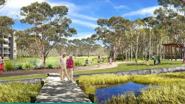 South Dural artist impression of potential development.