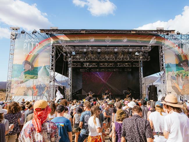 Party in the Paddock 2018. Picture: Mitch Lowe