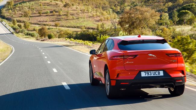 The I-Pace is genuinely fun to drive. Pic: Supplied.