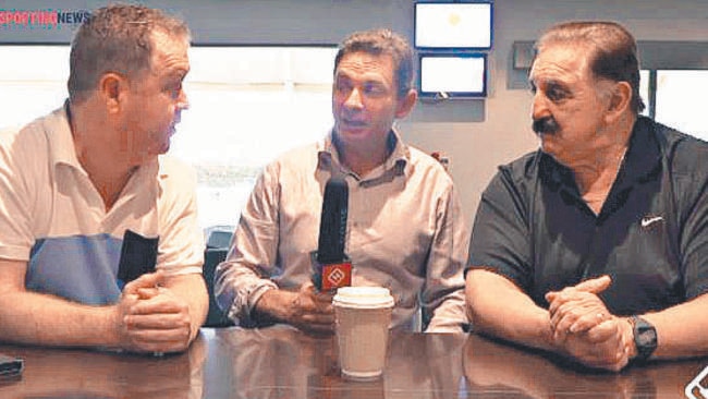 Dean Ritchie, Adam Lucius and Peter 'Zorba' Peters.