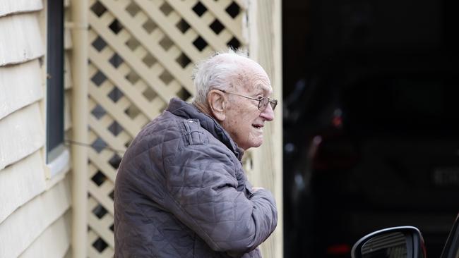 Ron Hodge, 92, who was allegedly assaulted by two police officers. Picture: Jane Dempster