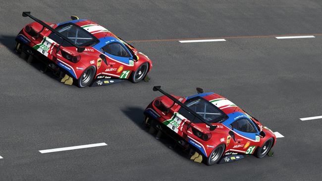 Ferrari is taking part in the virtual 24 Hours of Le Mans.