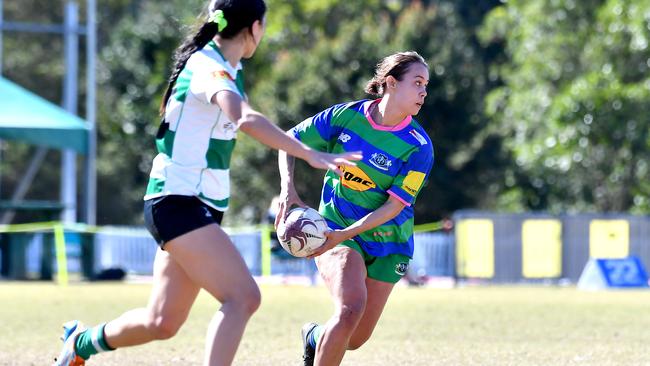 Girls Rugby Sunnybank v GPS Saturday July 9, 2022. Picture, John Gass