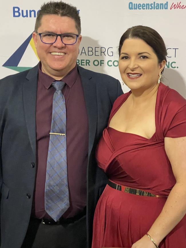 Anthony and Rachel Mulvahil enjoyed the 2023 Bundaberg & District Business Excellence Awards.