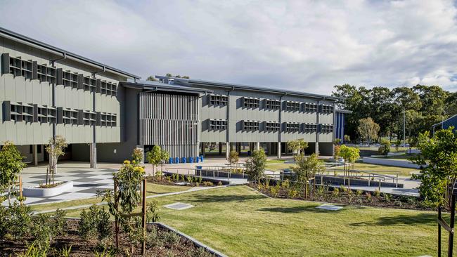 Helensvale High State School's new building. Picture: Jerad Williams