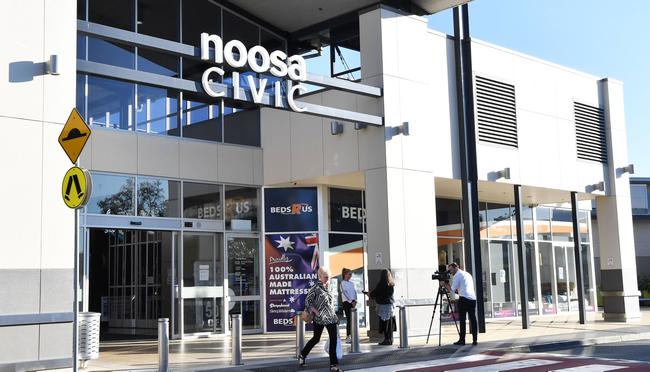 Noosa Civic Shopping Centre. Photo Patrick Woods / Sunshine Coast Daily.