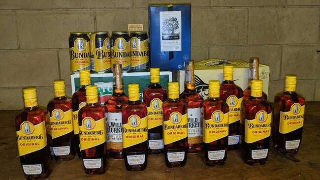 Northern Territory Police have seized a large quantity of liquor allegedly destined for remote communities in the West Arnhem region