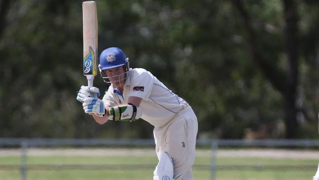 Kyle Adams in action for Greenvale Kangaroos. Picture: Stuart Milligan