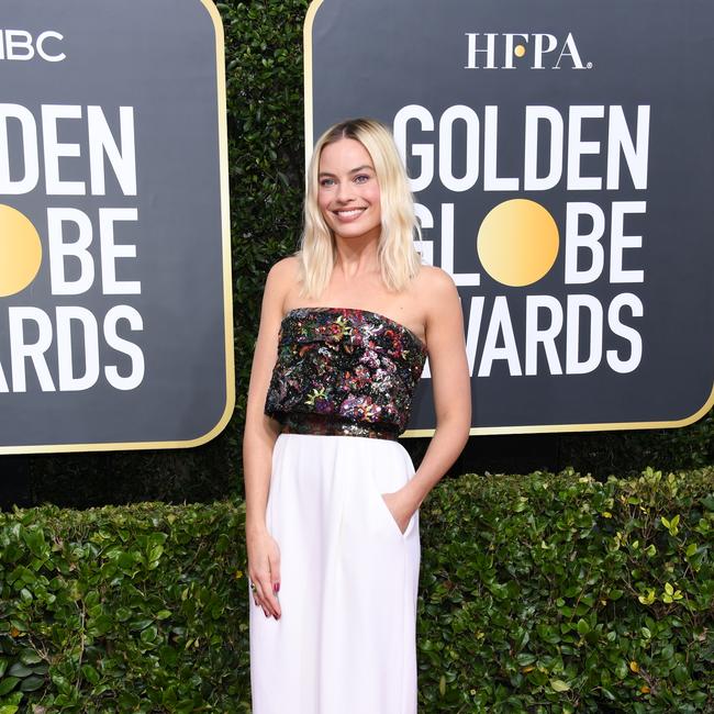 Margot Robbie attends the 77th Annual Golden Globe Awards at The Beverly Hilton Hotel on January 05, 2020 in Beverly Hills, California. (Photo by Jon Kopaloff/Getty Images)