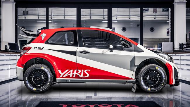 The new Toyota Yaris WRC.