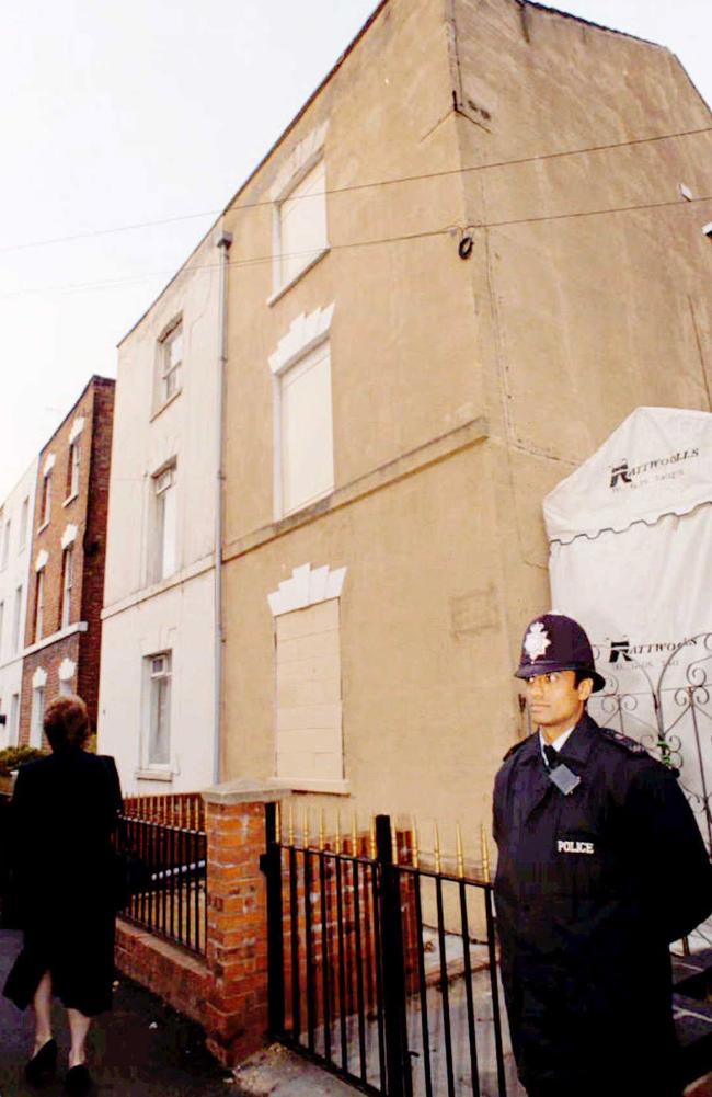 The home where Fred and Rosemary West killed multiple young women and girls. Picture: Supplied