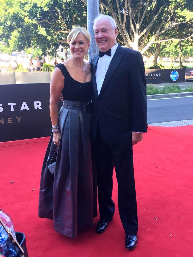 Kerri-Anne Kennerley and husband John Kennerley.