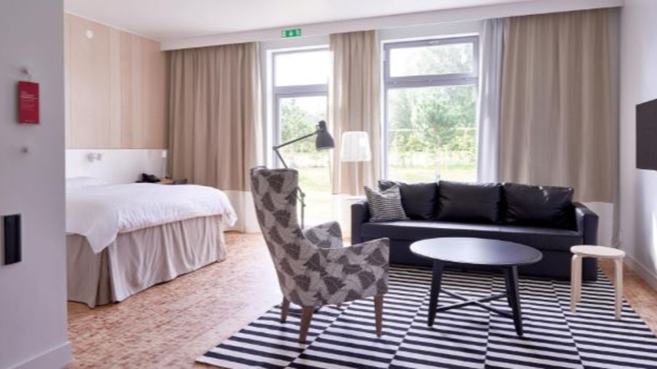 The hotel is two hours from Copenhagen. Picture: Ikea Hotell