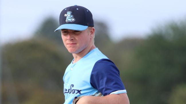 Manly baseballer Zac Newbold has his eye on a move to the US in the future. Pic: Supplied