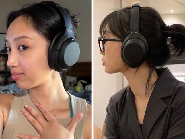 Upgrade your listening experience with these top-of-the-line noise cancelling headphones. Picture: TikTok/@howdygracie, Instagram/@hanseungmn