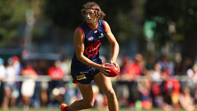 Young Demon Luke Jackson has plenty of talent. Picture: Robert Cianflone/Getty Images