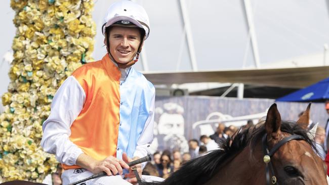 With some good rides, Jason Collett is a good chance to take out the TAB Jockeys Challenge. Picture: Getty Images