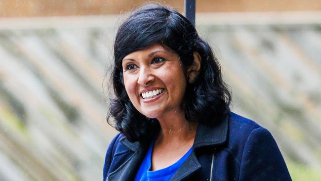 Liberal candidate Roshena Campbell on Thursday. Picture: Aaron Francis