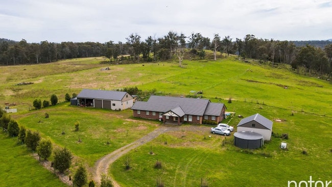 The $2.48m, 77ha property at the centre of the allegations against decorated Vietnam War veteran John Chenery, 71. Picture: Peter Lees Real Estate/ realestate.com.au