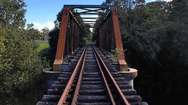 Part of the proposed Northern Rivers Rail Trail. Picture: Digby Hildreth