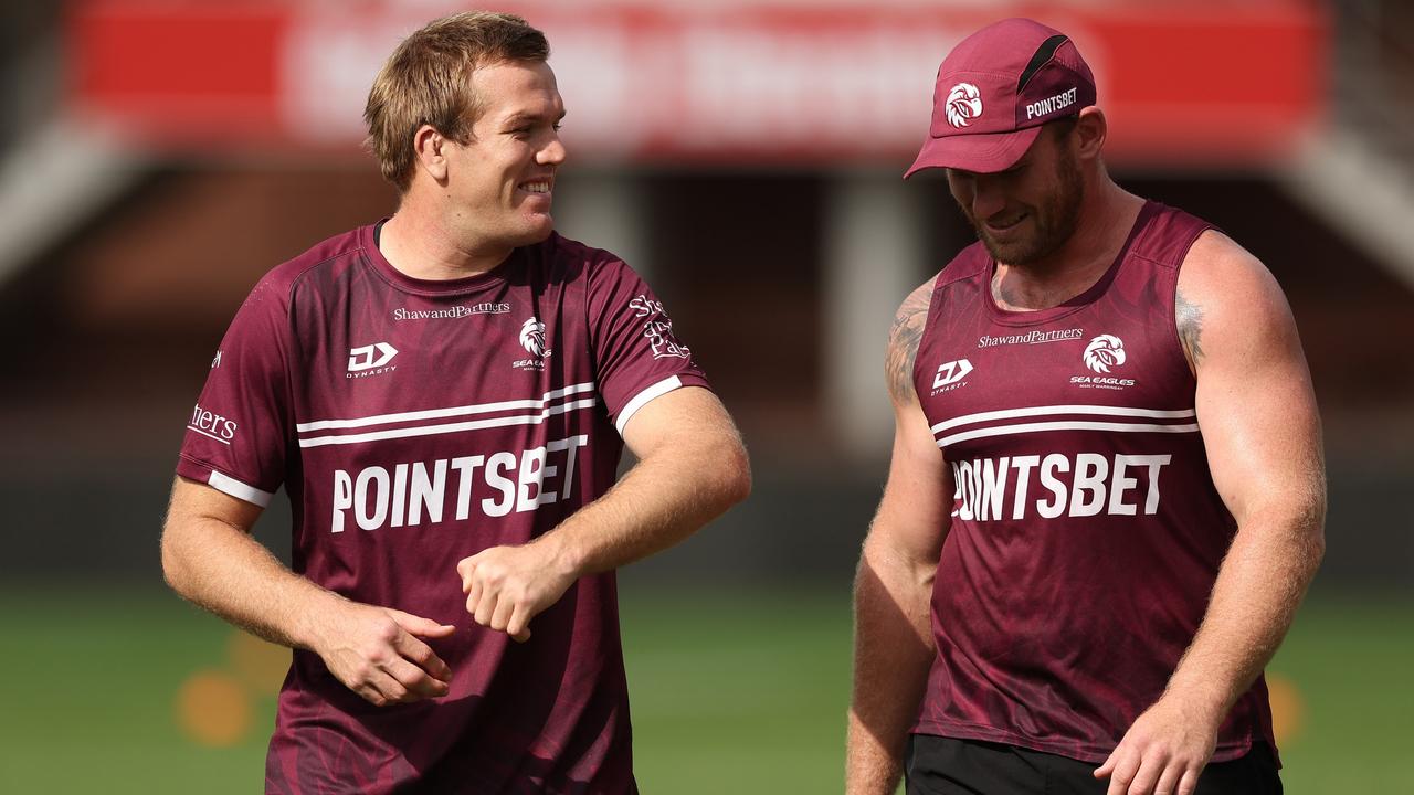 The Sea Eagles have received a boost with veteran prop Matt Lodge set to return from an ACL tear. Picture: Matt King/Getty Images