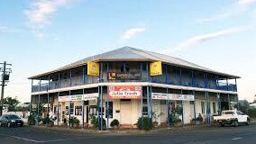 The town has a pub, a cafe and a grocery store. Picture: Julia Creek Hotel