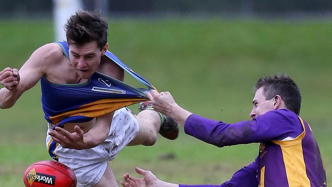 Lancaster’s Zac Cerrone (left) continues to be an important player for his side. Picture: Yuri Kouzmin