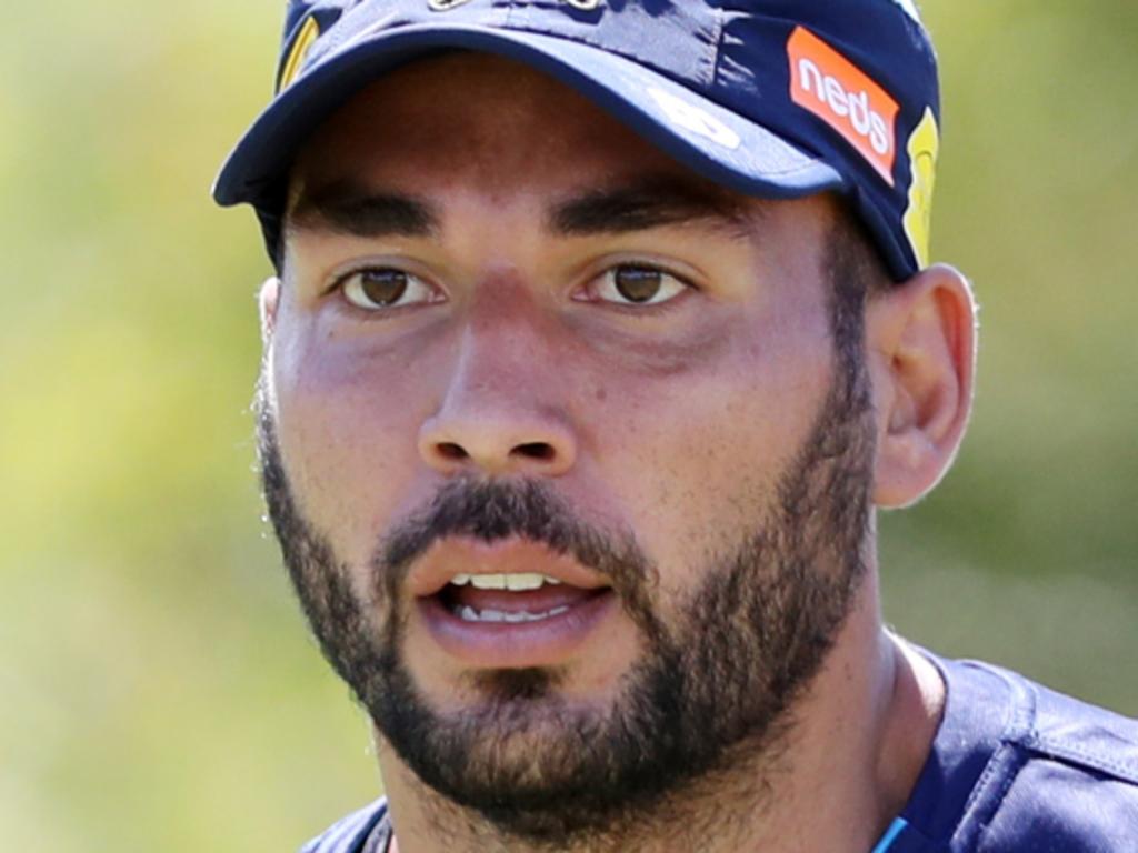 Gold Coast Titans pre-season training. Ryan James.Picture: NIGEL HALLETT