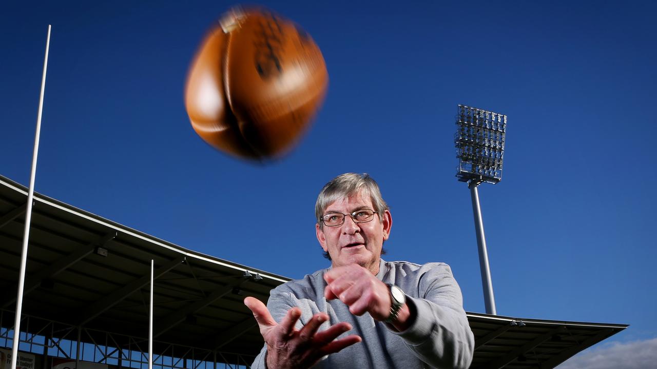 Royce Hart at Blundstone Arena in Hobart in 2013, where he played for Clarence as a teenager.